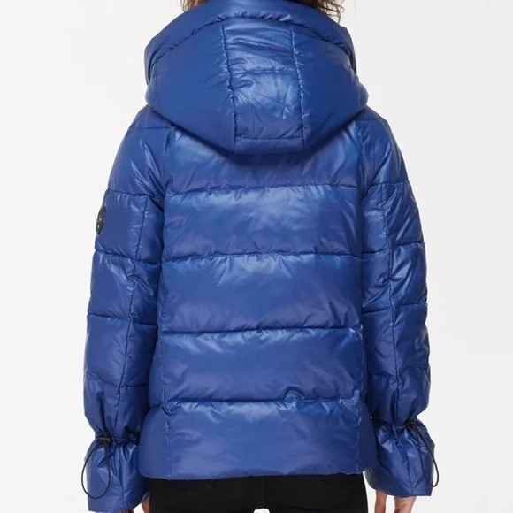 #3❤️ NWT Gweyn Short Puffer Jacket with Contras… - Picture 3 of 3